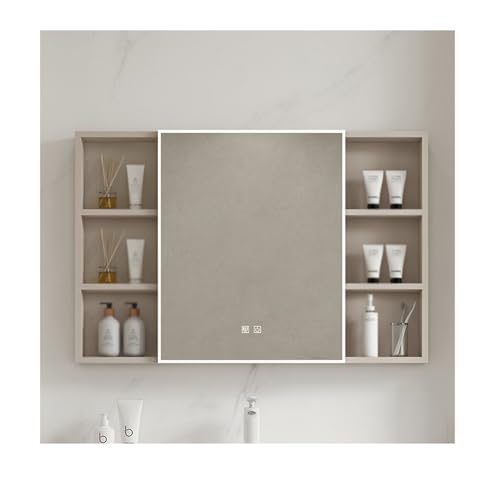 HOFUNTRE Badezimmerschrank Mit Spiegel,Mutital Spiegelschrank,Badschrank Hängend,Große Speicherkapazität, Verdickte Platte, Wasserdicht Und Feuchtigkeitsbeständig HOFUNTRE Badezimmerschrank Mit Spiegel,Mutital Spiegelschrank,Badschrank Hängend,Große Speicherkapazität, Verdickte Platte, Wasserdicht Und Feuchtigkeitsbeständig von HOFUNTRE