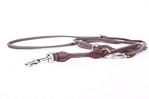 HOGACA edle Echt-Leder-Hundeleine 960 6mm 220cm, perfekt für ganz kleine Hunde HOGACA edle Echt-Leder-Hundeleine 960 6mm 220cm, perfekt für ganz kleine Hunde von HOGACA