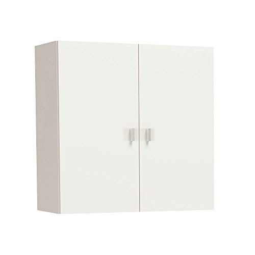 HOGAR24 ES | Hochschrank für Küche | 2 Türen | Weiß | Maße: 60 x 60 x 27 cm von HOGAR24 ES