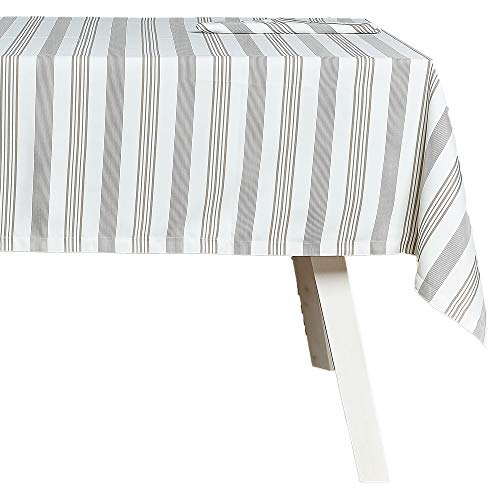 HOGARYS Cuasec Set Tischdecke Plus Servietten, Polyester, Beige, 150_x_250cm von HOGARYS