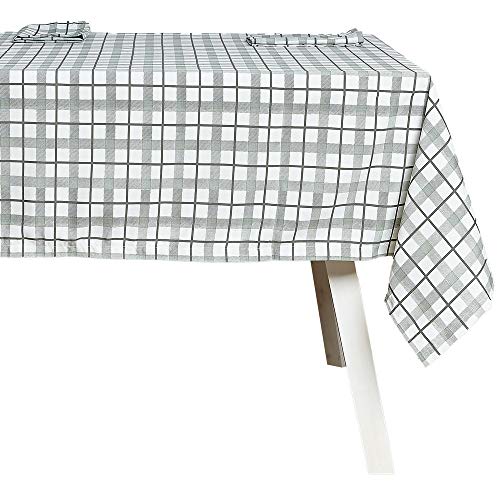 HOGARYS Jalce Set Tischdecke Plus Servietten, Polyester, Grün, 150_x_250cm von HOGARYS