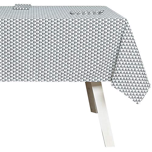 HOGARYS Tischset mit Servietten, Polyester, Ramul Grün, 150 x 250 cm von HOGARYS