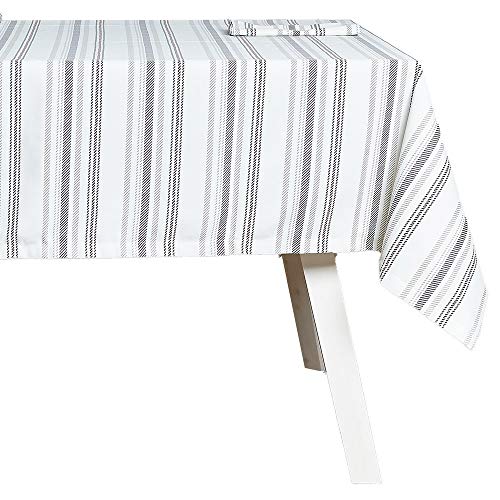 HOGARYS Set Tischdecke Plus Servietten, Polyester, Maroline, Beige, 150_x_250cm von HOGARYS