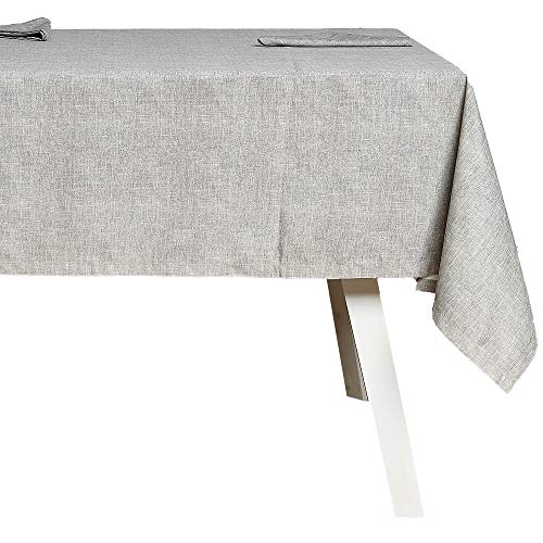 HOGARYS Tischset mit Servietten, Polyester, Texeilat Sand, 150 x 250 cm von HOGARYS