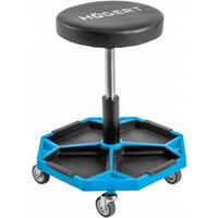 Högert verstellbarer Werkstatthocker 370-520mm, bis 140 kg Högert verstellbarer Werkstatthocker 370-520mm, bis 140 kg von HOGERT