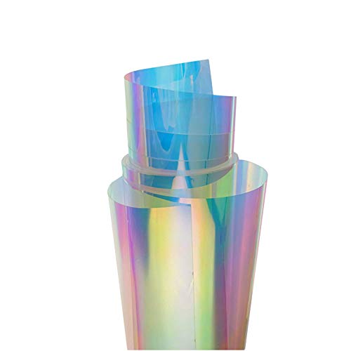 HOHOFILM Fensterfolie, Chamäleon-Farbfolie, Regenbogen-Effekt, schillernd, dekorativer Glasaufkleber, selbstklebend, 60 x 200 cm von HOHOFILM