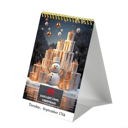 1*Weihnachts Countdown Kalender 2024 Adventskalender Büro 100-Tage-Zähler 1*Weihnachts Countdown Kalender 2024 Adventskalender Büro 100-Tage-Zähler von HOHOVYVY