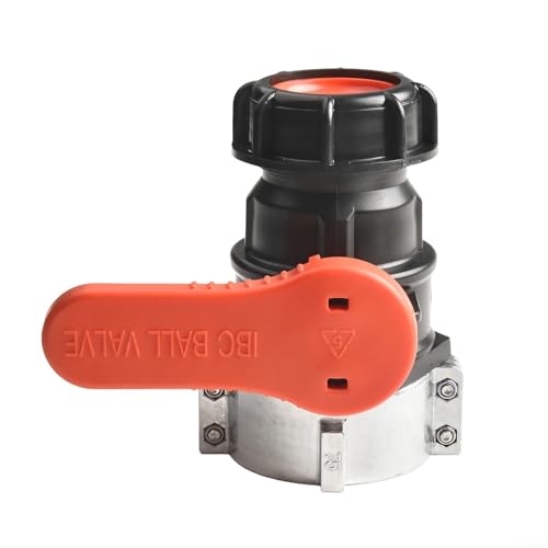 1 * DN50 IBC-Fass-Schaltelement S75 * 6 Arbeitsprozess-Lagerfässer (red) von HOHOVYVY