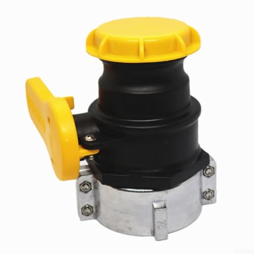 1 * DN50 IBC-Fass-Schaltelement S75 * 6 Arbeitsprozess-Lagerfässer (yellow) von HOHOVYVY