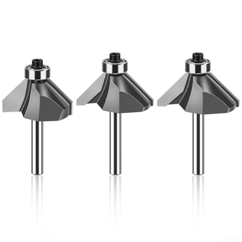 1 Stück 1 X Bohrschnecke 45 Grad Bohrbitte Beschneidungsarbeiten (12mmx76.2mm.) von HOHOVYVY