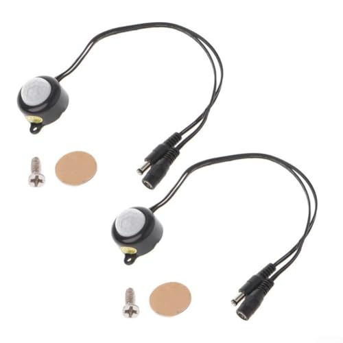 1 X Menschliches Körper -Erfassungsmodul Erkennungsbereich Garagen Helligkeits Kontrolle (black) von HOHOVYVY
