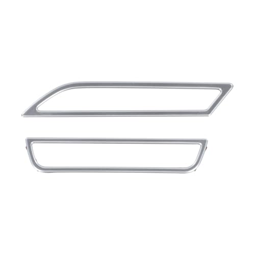 2 Stück Kfz-Klimaanlagen-Entlüftungsabdeckung für Golf 7 7 5 MK7/MK7 5 LHD Modelljahre 2013 2019 (Silber) von HOHOVYVY