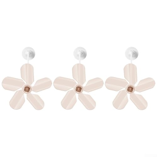 3-teiliges Klimaanlagen-Deflektor-Set für individuelle Luftstromkontrolle zu Hause und bei der Arbeit (orange) von HOHOVYVY