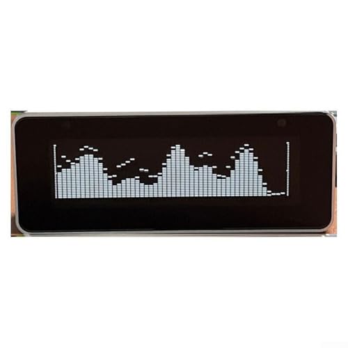 Advanced Music Spectrum Display Desktop-Uhr AK25664V2 0 mit Fernbedienung (weiß) von HOHOVYVY