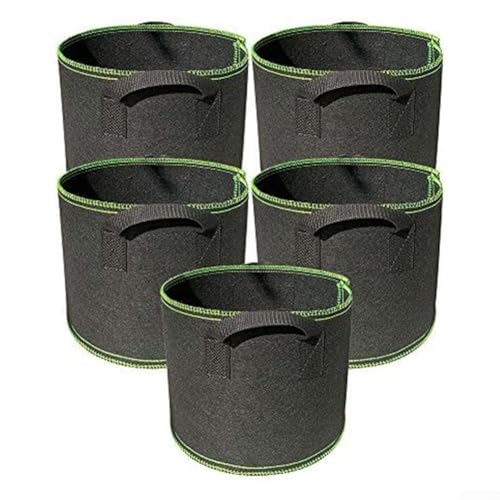 Effiziente Pflanzbeutel mit verstärkten Riemen, fördert gesündere Wachstumsumgebungen für Ihre Lieblingspflanzen (18 x 15 cm) von HOHOVYVY