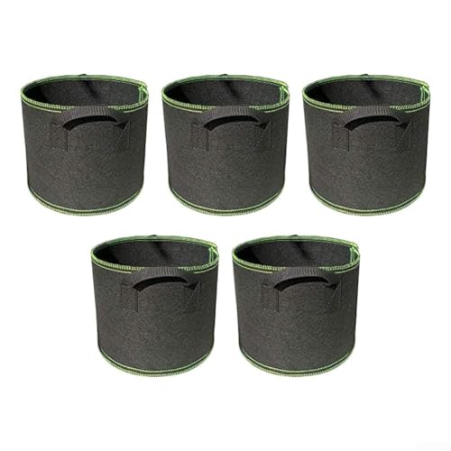 Effiziente Pflanzbeutel mit verstärkten Riemen, fördert gesündere Wachstumsumgebungen für Ihre Lieblingspflanzen (25 x 22 cm) von HOHOVYVY