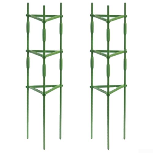 Effizientes Pflanzenhalterungs-Set für den Garten zur Tomaten- und Blumenpflege (2 Sets) von HOHOVYVY