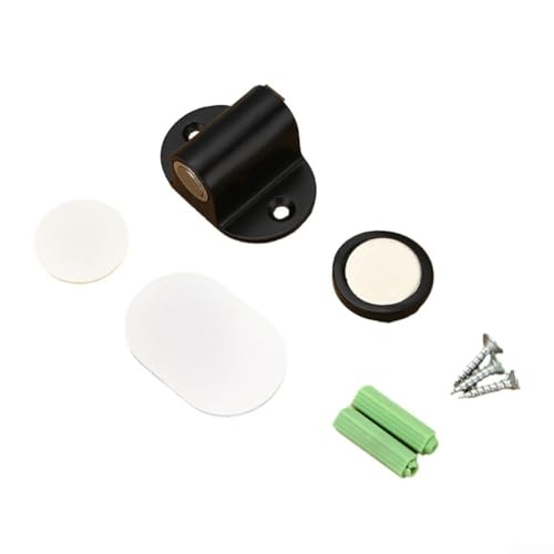 Fortschrittliches Design, Teleskop-Türstopper, um Ihre Wände effektiv zu schützen (schwarz) von HOHOVYVY