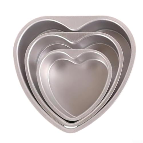 Geanodiseerd Aluminium Bakvormen 3 Verschillende Maten Immobilisatie Ontwerp (6,8,10inch-Fixed) von HOHOVYVY