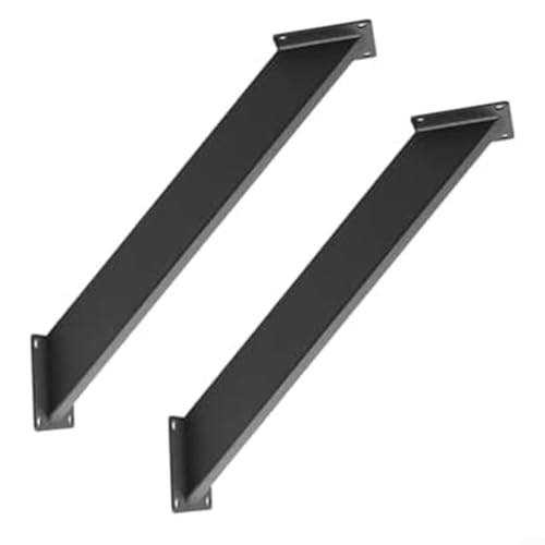 HOHOVYVY 2 Stück Winkelverbinder 45 Grad, 45 Grad Winkel Stützwinkel Pergola Bausatz Schwerlast Verbinder Stahl Schwarz Garten von HOHOVYVY