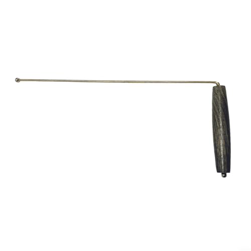 HOHOVYVY 2 Stücke Wünschelrute,99,9% Reines Kupfer Kupfer Sonden Stange Für Wahrsagerei Werkzeug Mit Holz Griffe(1pcs) von HOHOVYVY