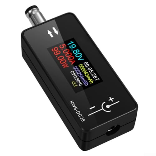HOHOVYVY Amperemeter, Autobatterie Tester, KWS-DC28 Digitales Multimeter 4-30V 12A Leistungsmesser Mit Echtzeit-Anzeige Für Computermonitore HOHOVYVY Amperemeter, Autobatterie Tester, KWS-DC28 Digitales Multimeter 4-30V 12A Leistungsmesser Mit Echtzeit-Anzeige Für Computermonitore von HOHOVYVY