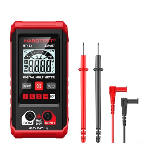 HOHOVYVY Digitales Multimeter,Spannungsprüfer,HT123 Digitalmultimeter 2000 Counts Multimeter Messgerät Misst AC/DC Spannung HOHOVYVY Digitales Multimeter,Spannungsprüfer,HT123 Digitalmultimeter 2000 Counts Multimeter Messgerät Misst AC/DC Spannung von HOHOVYVY