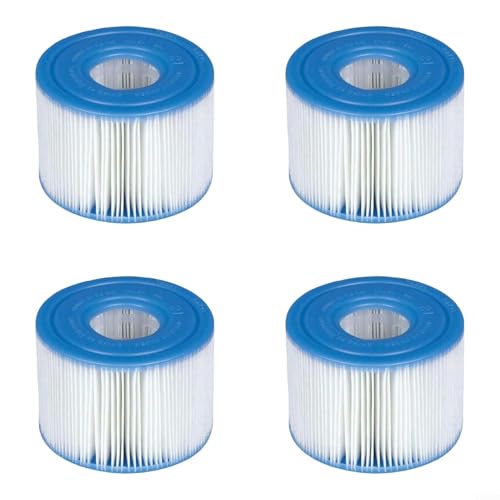 HOHOVYVY Ersatz Filterkartusche Für Intex S1 29011E Spa Pool Filter Schwimmbad Pool Reinigung 108MM(4 Stück) von HOHOVYVY