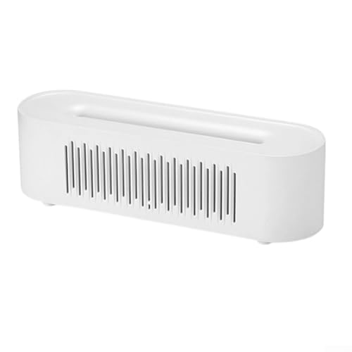 HOHOVYVY Flammen-Design Luftbefeuchter Mit LED Nachtlicht USB Aroma Diffuser 260Ml Raumbefeuchter Mit 3 Timer(White) von HOHOVYVY