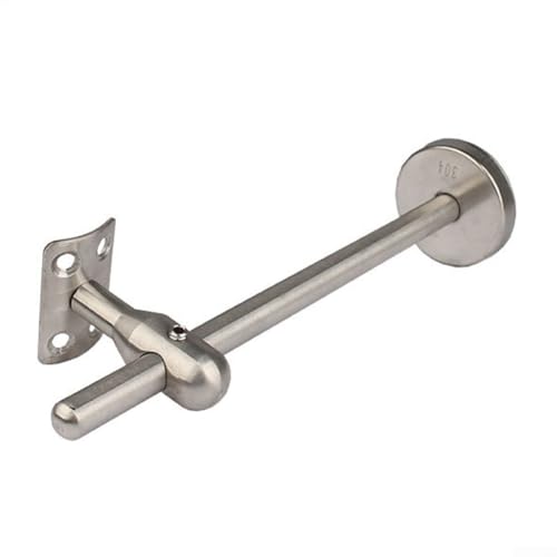 HOHOVYVY Handlaufhalter Edelstahl,Edelstahl Treppenhandlauf Halterung Verstellbar Wandmontage Geländer Befestigung Sicherheit Rund(A) von HOHOVYVY