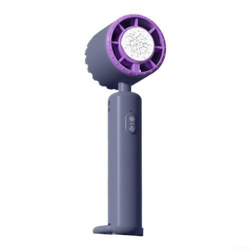 HOHOVYVY Handventilator Leise,Tragbarer Mini-Handventilator Mit Kühlfunktion USB-Aufladung Leiser Tischventilator Für Büro Und Reisen(purple) von HOHOVYVY