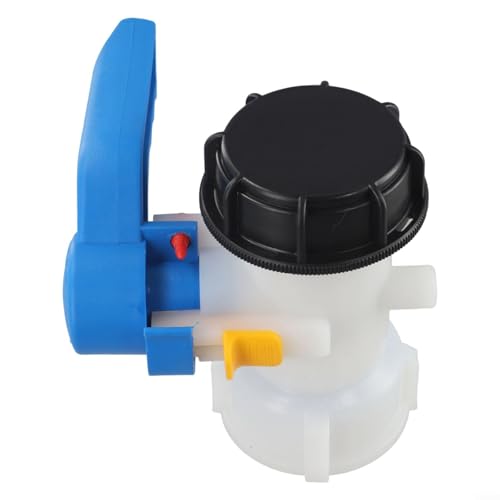 HOHOVYVY IBC Adapter, IBC Container Plastik Ablasshahn 60MM Kappe S60x6 Grobgewinde Ventil Für Behälter Drainage System von HOHOVYVY