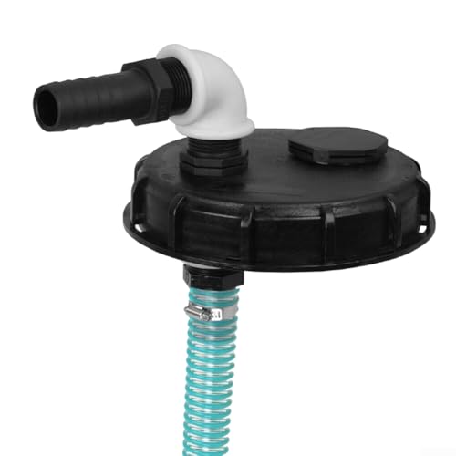 HOHOVYVY IBC Tank Deckel DN150 Wassercontainer Anschluss System Mit Belüftung Für Regenwasser Sammlung(32mm) von HOHOVYVY