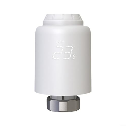 HOHOVYVY Intelligenter Heizkörper-Thermostatkopf Mit WLAN, Programmierbarem Zeitplan, Offener Fenstererkennung Und Kindersicherung HOHOVYVY Intelligenter Heizkörper-Thermostatkopf Mit WLAN, Programmierbarem Zeitplan, Offener Fenstererkennung Und Kindersicherung von HOHOVYVY