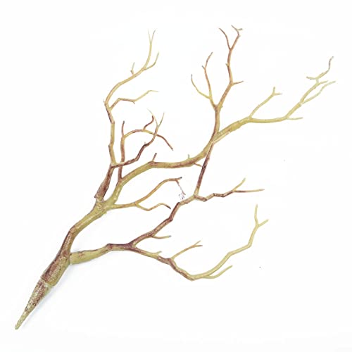 HOHOVYVY 35 cm trockene, künstliche Laubpflanzen, Zweig, Baum, AST, Haus, Innenkunst von HOHOVYVY