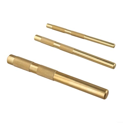 HOHOVYVY Messing-Durchschlag Werkzeug Set 3 Größen Treibdorne Für Handwerk Reparatur Metallbearbeitung HOHOVYVY Messing-Durchschlag Werkzeug Set 3 Größen Treibdorne Für Handwerk Reparatur Metallbearbeitung von HOHOVYVY