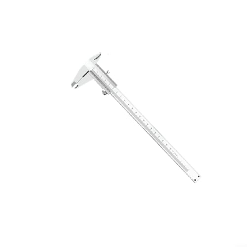 HOHOVYVY Messschieber Analog,Messschieber Edelstahl Schieblehre 150mm/200mm/300mm Mechanisch Präzisionsmessgerät Mit Aufbewahrungsbox Für Schmuck(200mm) von HOHOVYVY