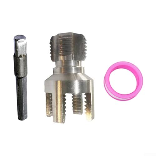 HOHOVYVY Metall Threading Die Werkzeug Set Für Wasser Rohr 20MM 25MM Dual Größe Interne Externe Gewinde Cutter PPR(20MM) von HOHOVYVY