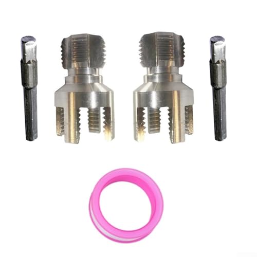 HOHOVYVY Metall Threading Die Werkzeug Set Für Wasser Rohr 20MM 25MM Dual Größe Interne Externe Gewinde Cutter PPR(20MM+25MM) von HOHOVYVY