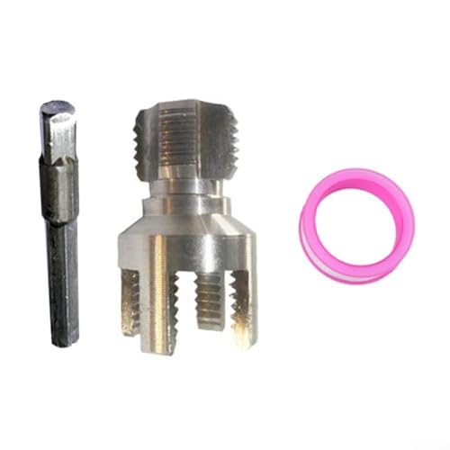 HOHOVYVY Metall Threading Die Werkzeug Set Für Wasser Rohr 20MM 25MM Dual Größe Interne Externe Gewinde Cutter PPR(25MM) von HOHOVYVY