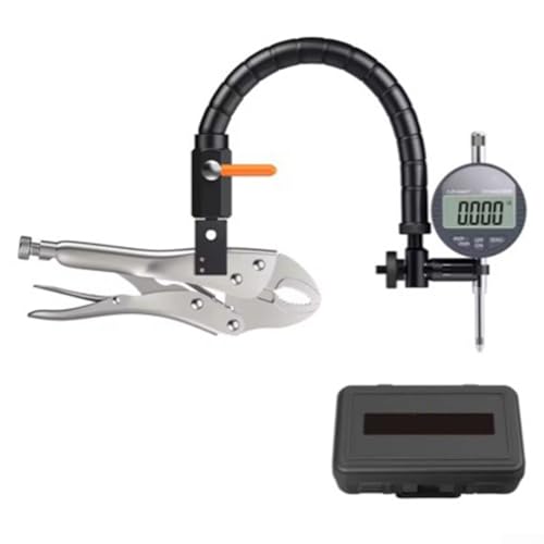 HOHOVYVY Präzisions Messgerät für Bremsscheiben Rundlauf mit Magnethalter und Messuhr 0.01mm(0-12.7) von HOHOVYVY