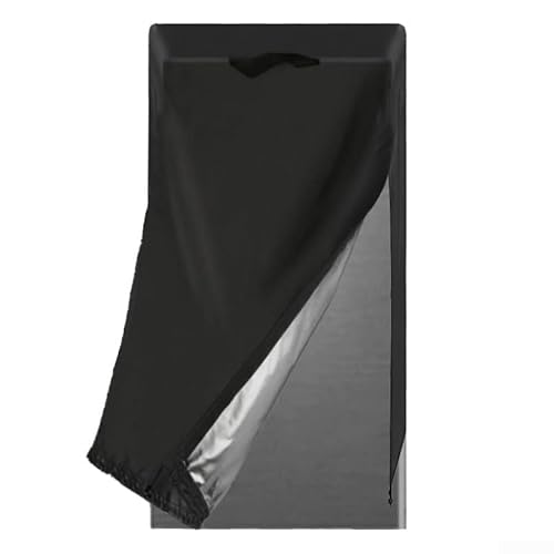HOHOVYVY Schwarze 210D Kühlschrank Schutzhülle, Wasserdicht Staubdicht Abdeckung Für Kühlschränke, Leicht Anzubringen Und Entfernen(54 * 54 * 94CM) von HOHOVYVY