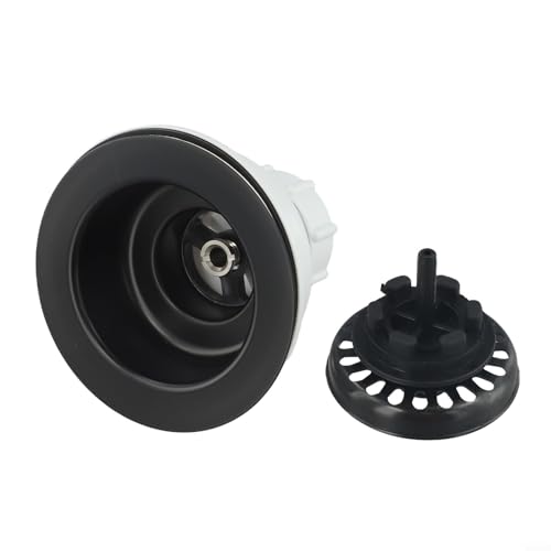 HOHOVYVY Siebkorbventil 114mm,Abflusssieb Küchenspüle,114mm Edelstahl Flansch Passt Waschbecken Mini Korb Sieb Abfall Kit Küche von HOHOVYVY