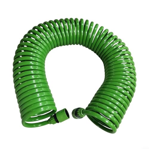 HOHOVYVY Spiralschlauch Wasser,Gartenschlauch 7,5/10/15/20m Flexibler Wasserschlauch Für Blumen Pflanzen Bewässerung Hof Rasen(7.5M) von HOHOVYVY