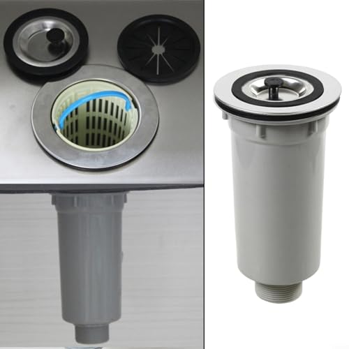 HOHOVYVY Stöpsel Für Spülbecken Siebkorb Für Küchenspüle Sieb 115Mm Abtropffläche Waschbecken Abfluss Filterkorb HOHOVYVY Stöpsel Für Spülbecken Siebkorb Für Küchenspüle Sieb 115Mm Abtropffläche Waschbecken Abfluss Filterkorb von HOHOVYVY