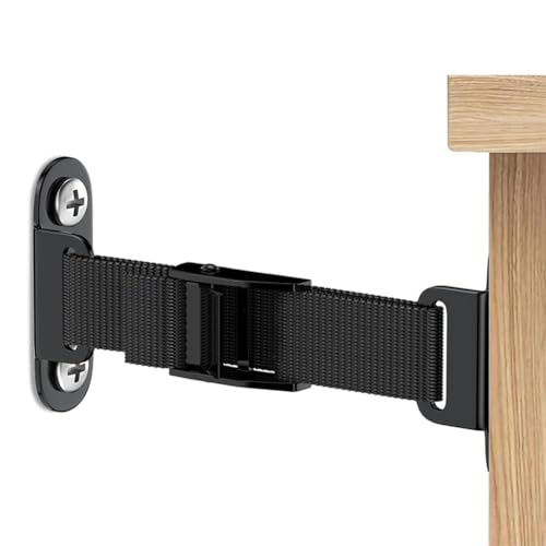 HOHOVYVY Verstellbare Möbelsicherung Wandanker Set Mit Stahlgurten Für Schränke Regale Und Kommoden HOHOVYVY Verstellbare Möbelsicherung Wandanker Set Mit Stahlgurten Für Schränke Regale Und Kommoden von HOHOVYVY