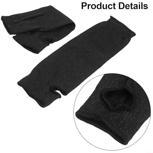 HPPE Level 5 schnittfeste Gamaschen für Klettern und Gartenarbeit bieten Schnittschutz mit ergonomischer Passform für Komfort bei längerem Gebrauch (E) von HOHOVYVY