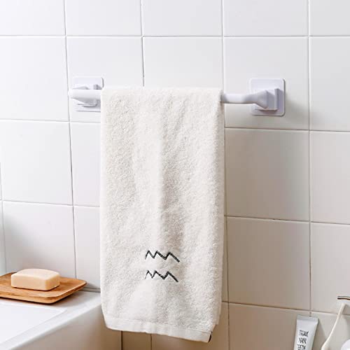 Handtuchhalter, selbstklebend, Handtuchstange, Wand, Badetuchhalter, Handtuchhalter, zum Aufkleben auf Handtuchhalter, 26,5 cm, Weiß von HOHOVYVY