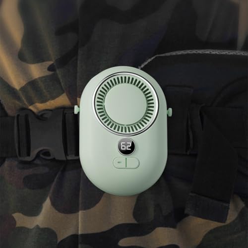 Handventilator mit multifunktionalem Design für Outdoor-Abenteuer (grün 2000 mAh) von HOHOVYVY
