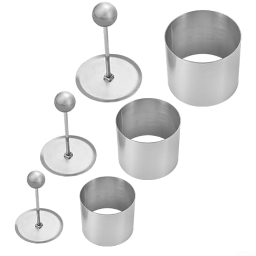 Kreative Salatschale Runde Kühlform Aus Edelstahl Runde Cold Dish Form Aus Stahl (L) von HOHOVYVY